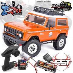 Crawler Rock Cruiser 1/10 V3FD RGT136100 Waterproft 4x4 Naranja RTR