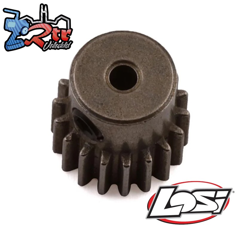 Piñon de motor 18T Paso 0.5 eje de 2.0mm Losi LOS212022