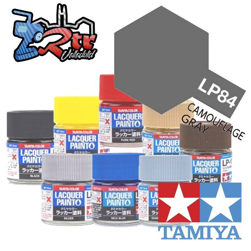 LP-84 Pintura Laca Camuflaje Gris HGV 10Ml Tamiya