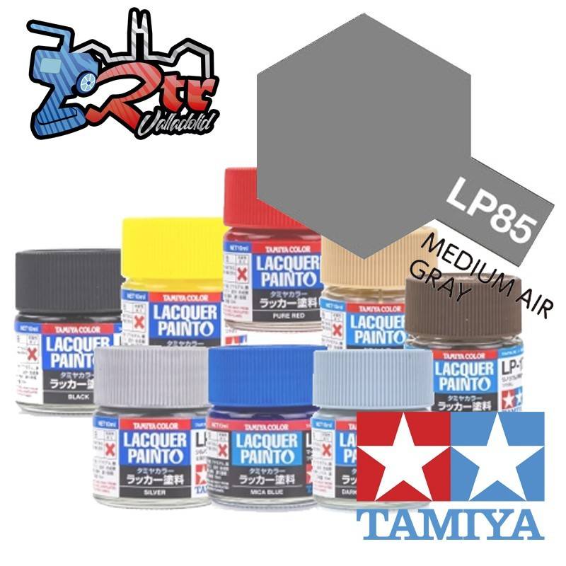 LP-85 Pintura Laca Gris Medio Aire RAM 10Ml Tamiya