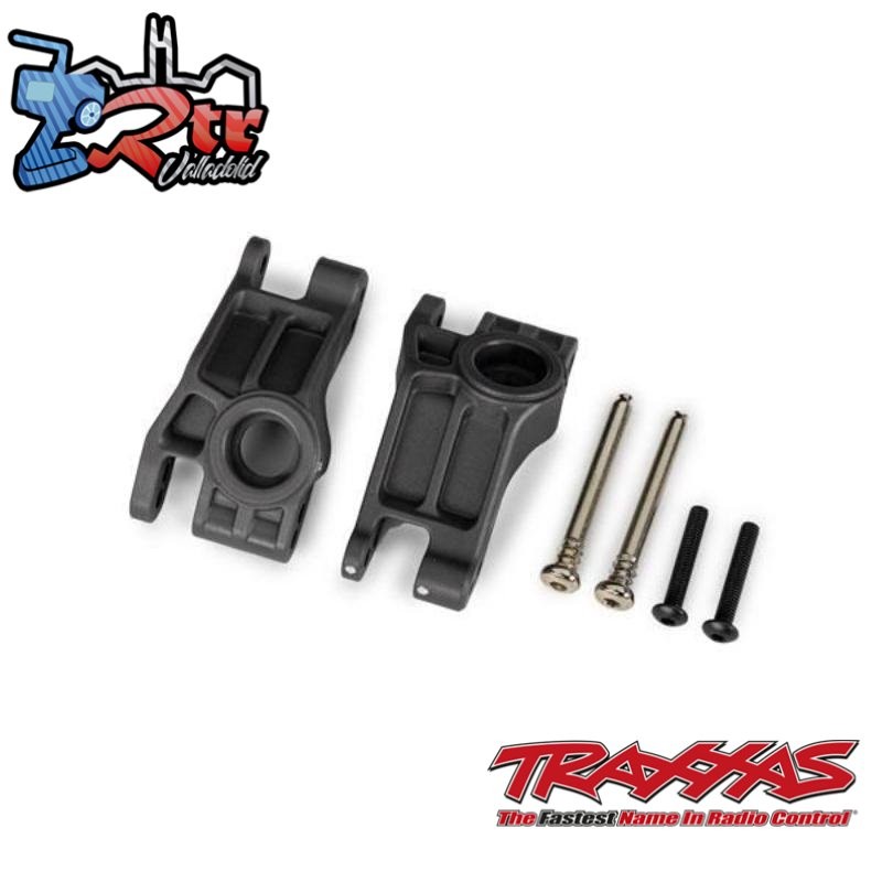 Portaejes traseros, de eje corto, para trabajo pesado extremo, Gris Traxxas TRA9150-GRAY