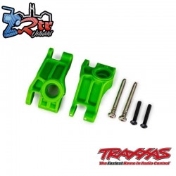 Portaejes traseros, de eje corto, para trabajo pesado extremo, Verde Traxxas TRA9150-GRN