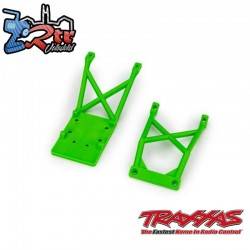 Placas protectoras delanteras y traseras Verdes Traxxas TRA3623-GRN