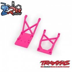 Placas protectoras delanteras y traseras Rosa Traxxas TRA3623-PINK