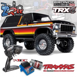 Traxxas TRX-4 4wd 1/10 Crawler Ford Bronco Naranja con...