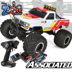 MT12 Monster MT12+ Lux RTR Team Asociated Escobillas 4WD 1/12