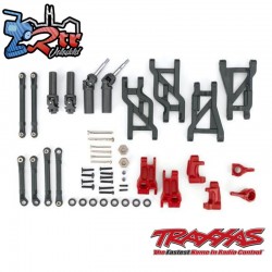 Kit de actualización para vehículos Drag Slash y Bandit 2WD Traxxas todoterreno de alta resistencia Rojo TRA9182-RED