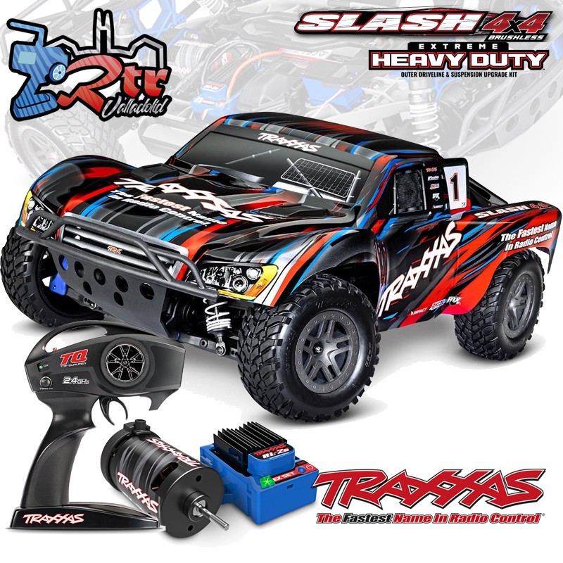 Traxxas Slash Short Course Truck 4WD Brushless BL-2S RTR Rojo