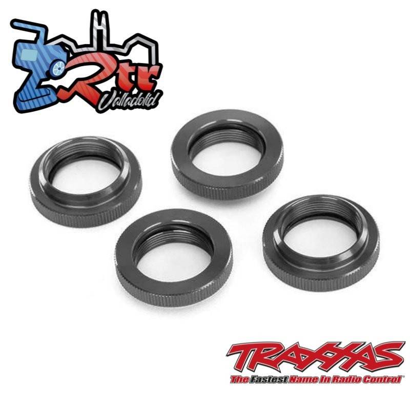 Retenedores de resortes GTX Gris Traxxas X-maxx TRA7767-GRAY