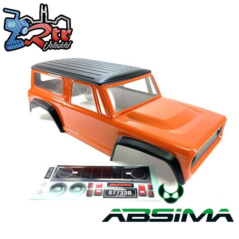 Carrocería Absima Bronco Style 313 mm Pintada Naranja 2410081