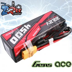 Gens Ace LiPo G-Tech 4500mAh 6S1P 22.2V 60C HardCase...