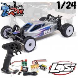 LOSI 1/24 Micro-B 2WD Buggy RTR, Gris