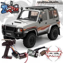 Crawler Rock Intruder 1/10 RGT86020 Waterproft 4x4 Gris RTR