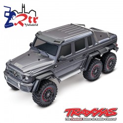 Traxxas TRX-4 6wd 1/10 Scale & Trail Crawler Mercedes G63 AMG Plata