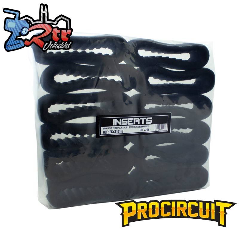 Mousse Procircuit Truggy Closed Cell Negro 12 Unidades