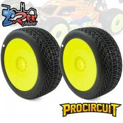 Ruedas Procircuit I-Barrs V3 Buggy C1 Super Suave en llanta Amarilla