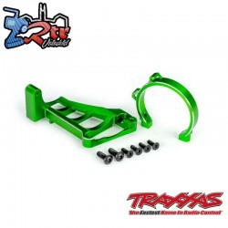 Soporte de motor aluminio 6061-T6 anodizado Verde Traxxas...