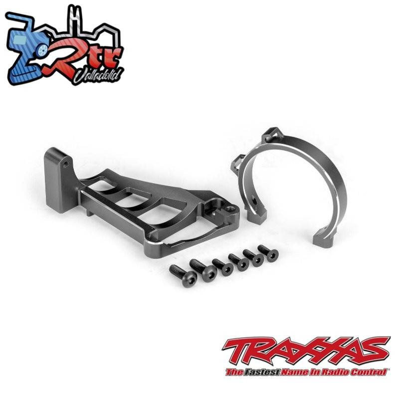 Soporte de motor aluminio 6061-T6 anodizado Gris Traxxas TRA10262-GRAY