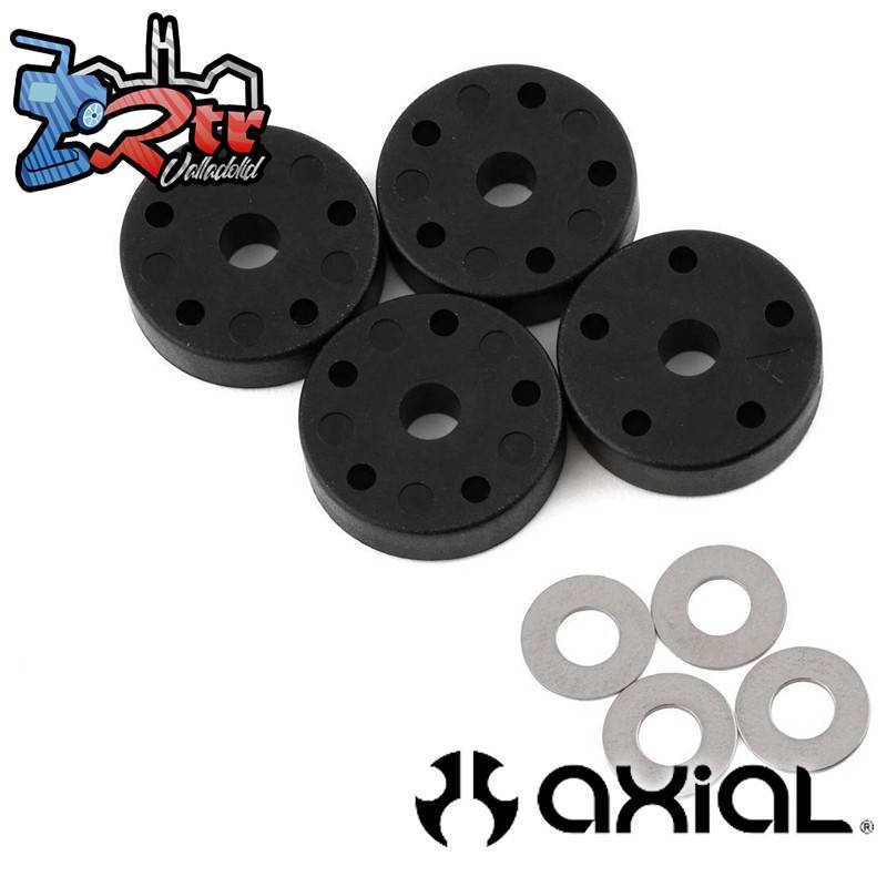 Juego de pistones y calzas de amortiguación 4 unidades SCX6 Axial AXI253003