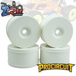 Llantas Procircuit Truggy Blanco 4 Unidades