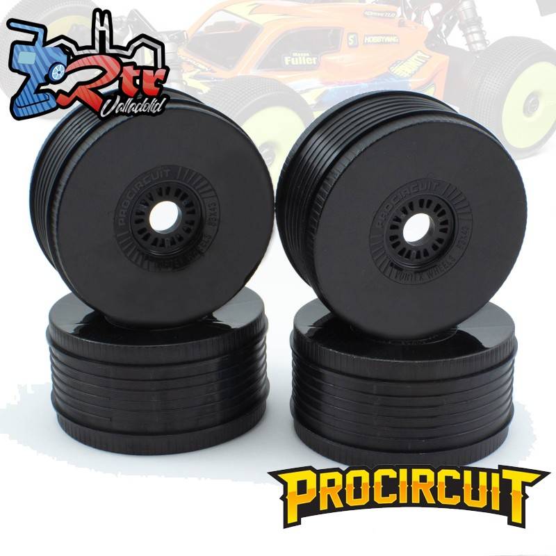 Llantas Procircuit Vortex V2 Negro 4 piezas