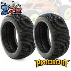 Ruedas Procircuit Trigon V3 Buggy K2 Arcilla Suave Sin Espuma