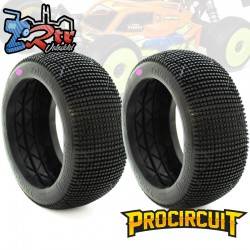 Ruedas Procircuit Trigon V3 Buggy K1 Arcilla Super Suave Sin Espuma