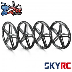 Ruedas de aluminio Set-Up 1/10 4 Unidades SkyRC