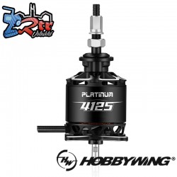 Motor Hobbywing Platinum 4125SL 450kV 50x52 6mm 6s Lipo