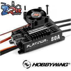 Esc Hobbywing Platinum Pro 80A V4 3-6S, Bec 7A