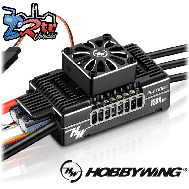 Esc Hobbywing Platinum Pro 120A HV V5 3-8s, 10A Bec