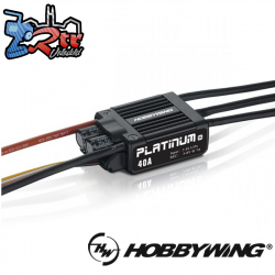 Esc Hobbywing Platinum Pro 40A HV V4 3-4s, 7A Bec