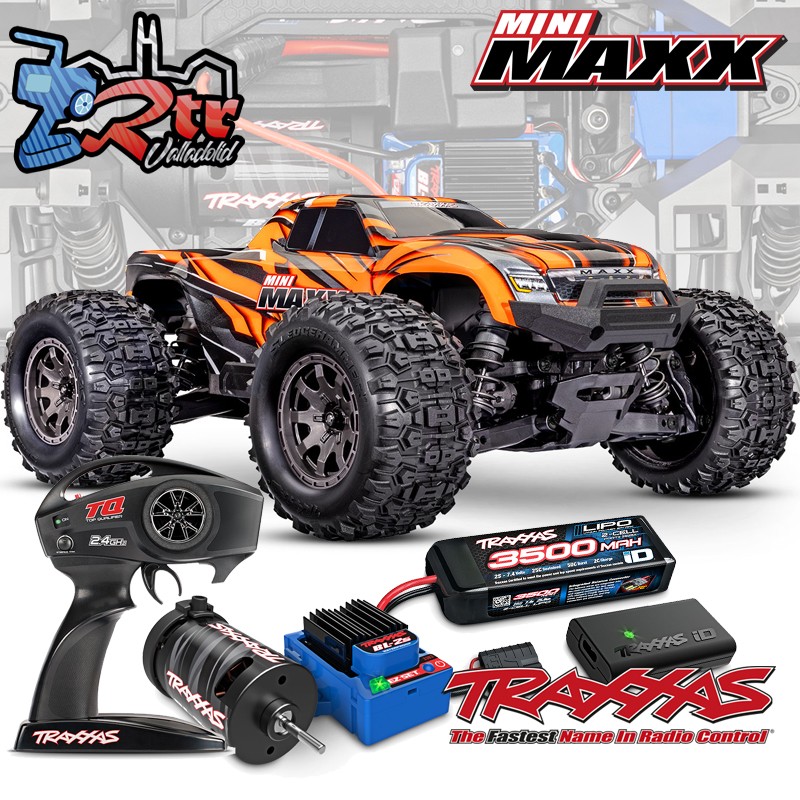 Traxxas  Mini Maxx Bl-2s Monster Truck Brushless 2s Naranja