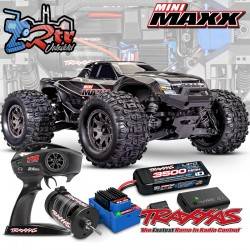 Traxxas  Mini Maxx Bl-2s Monster Truck Brushless 2s Negro