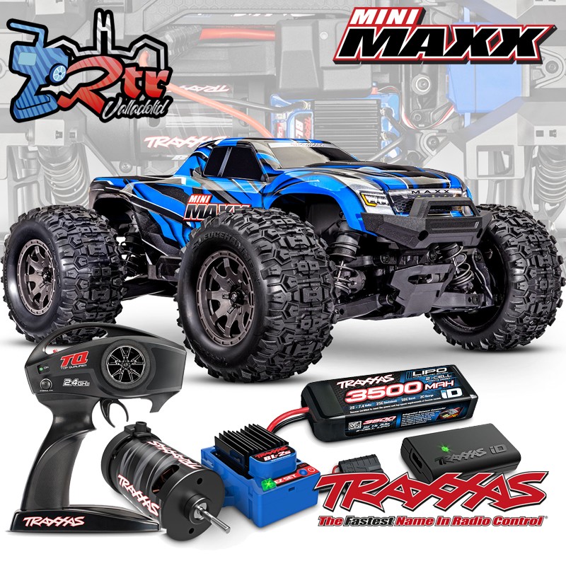 Traxxas  Mini Maxx Bl-2s Monster Truck Brushless 2s Azul