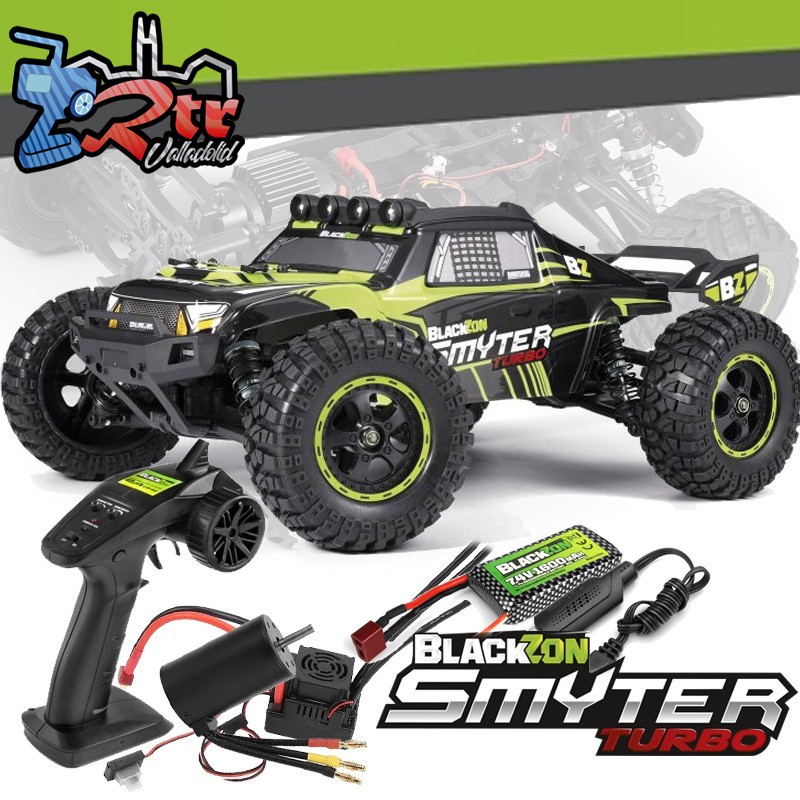 Blackzon DT Turbo 1/12 4Wd brushless RTR Monster Verde