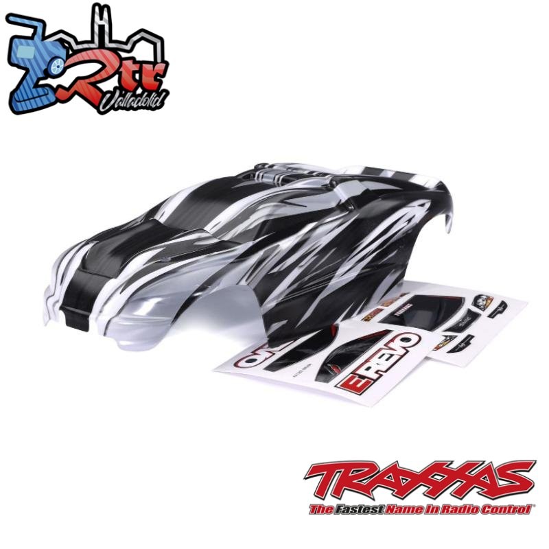 Carrocería Traxxas E-Revo 1/16 ProGraphix® requiere pintura  TRA7115X