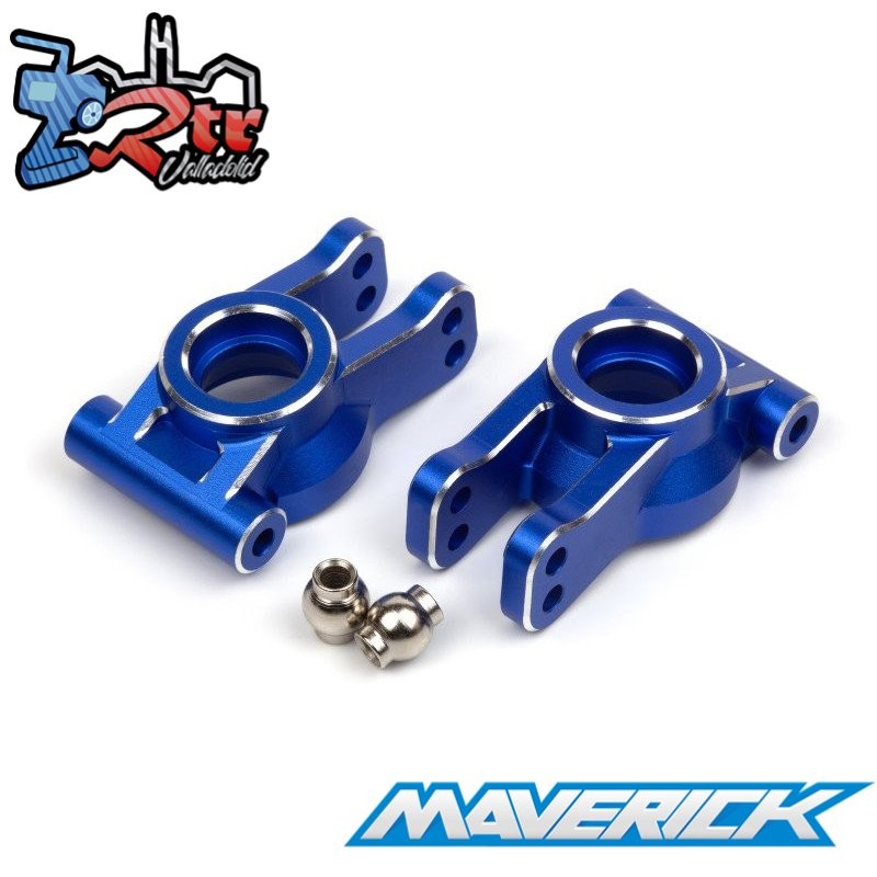 Juego de bujes traseros de aluminio azul 2 piezas Maverick MV150489