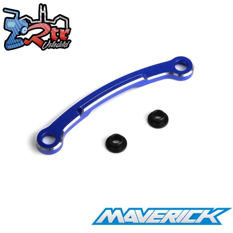 Placa de dirección de aluminio Maverick (azul) MV150495