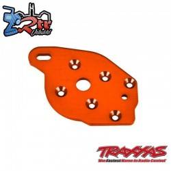 Placa de motor de aluminio 6061-T6 anodizado Naranja Traxxas TRA10259-ORNG