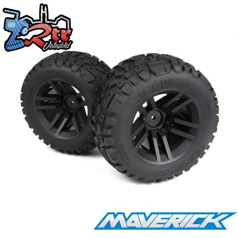 Neumático MixBlok montado en rueda XT (negro/2 piezas) Maverick MV150683