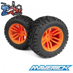 Neumático MixBlok montado en rueda XT (anarajado/2 piezas) Maverick MV150684