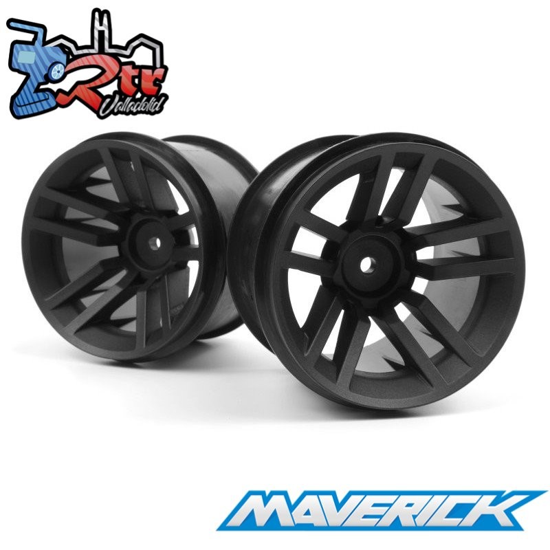 Rueda Quantum2 XT de 2,8 pulgadas (negra, 2 unidades) Maverick MV150398