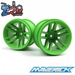 Rueda Quantum2 XT de 2,8 pulgadas (verde 2 unidades) Maverick  MV150423