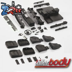 Killerbody 1/10 Toyota Land Cruiser 70 Cabina recta ABS KB48616