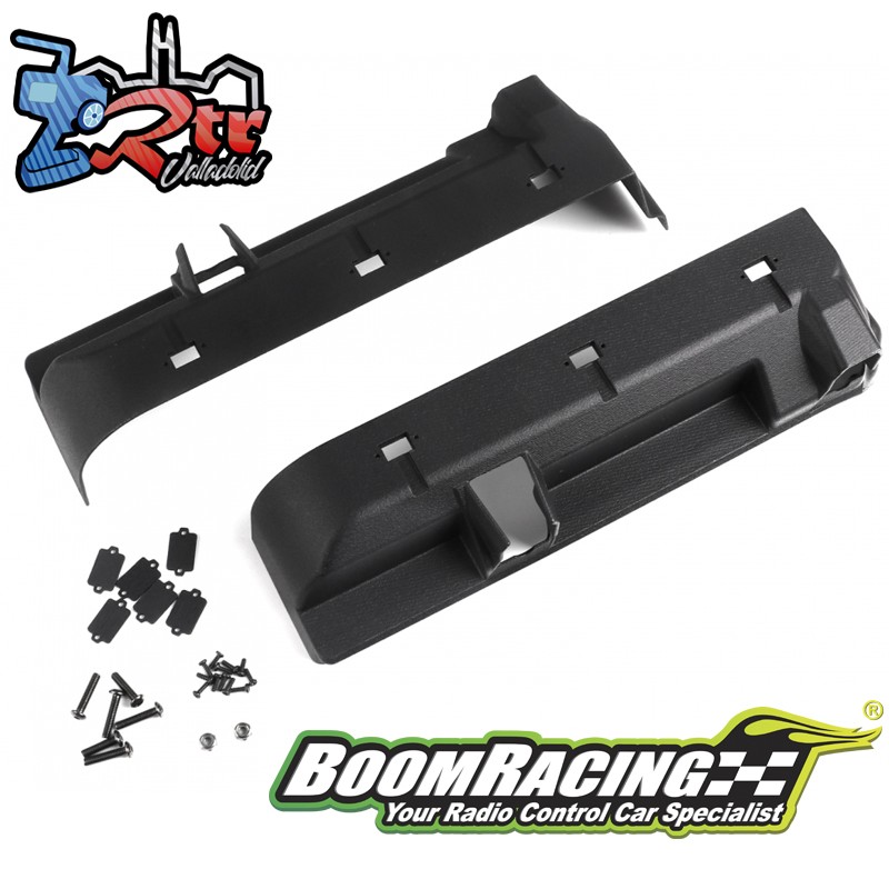 Guardabarros trasero interior de nailon Boom Racing B3D™ para BRX02 D110 6X6 para BRX02 BRX02368