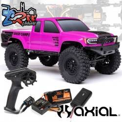 Axial SCX24 Base Camp RTR Crawler 1/24 rosa Escobillas