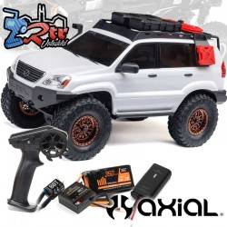 Axial SCX24 Lexus GX 470 RTR Crawler 1/24 blanco Escobillas