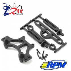 Torres y postes Traxxas E-Maxx RPM Negro RPM