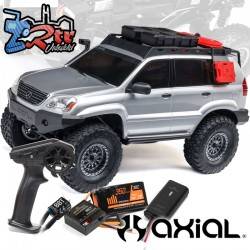 Axial SCX24 Lexus GX 470 RTR Crawler 1/24 plata Escobillas